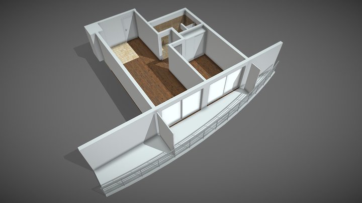 Apto102 3D Model