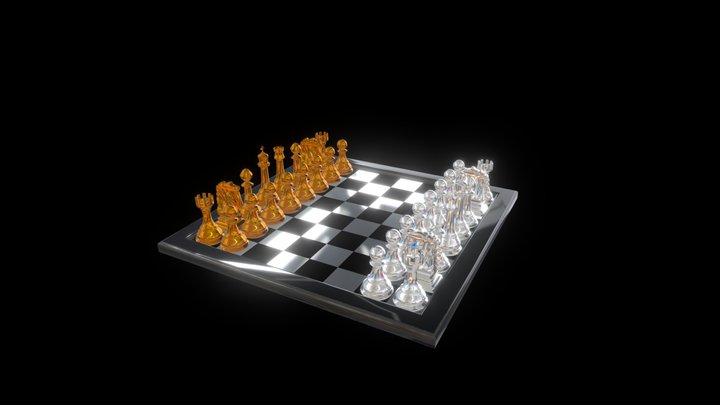 XADREZ DAMA CHESS QUEEN, 3D CAD Model Library