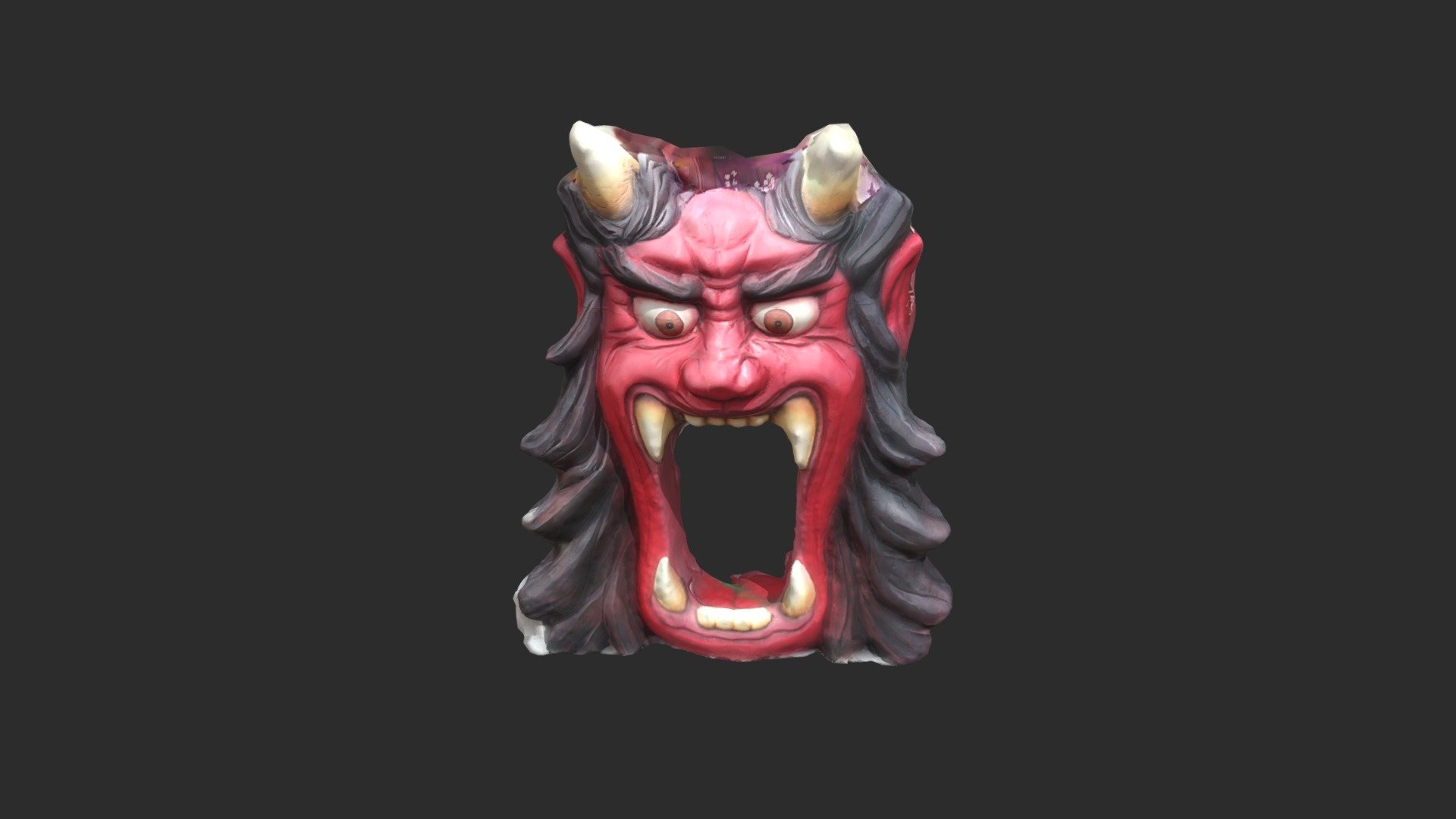 Oni face of Kobuji