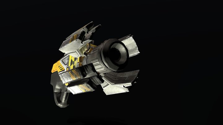 M-920 Cain - Acid Gun 3D Model