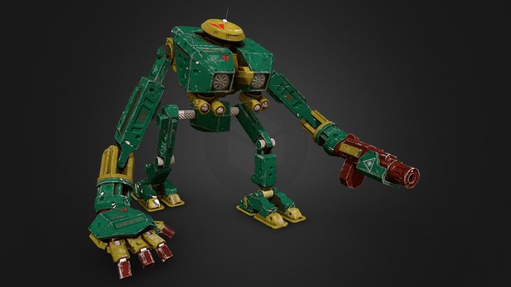 Forest Hunter - 2DAE02 Matei Adeodatus 3D Model