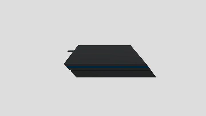 PS4 Pro/Slim amalgamation thingy 3D Model