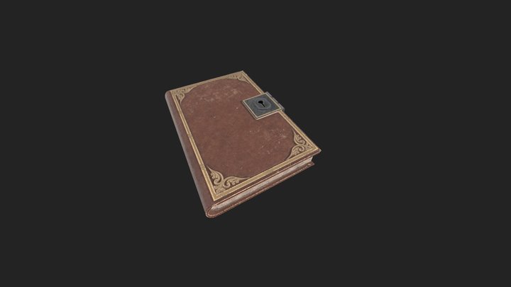 Book 3D Model