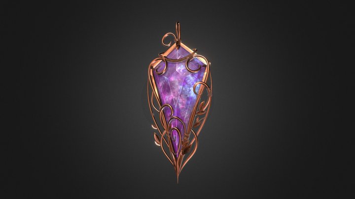 Soul Amulet 3D Model