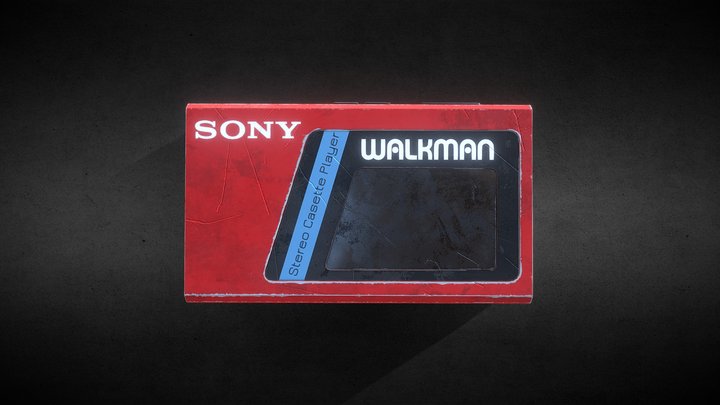 Sony Walkman WM-22 3D Model