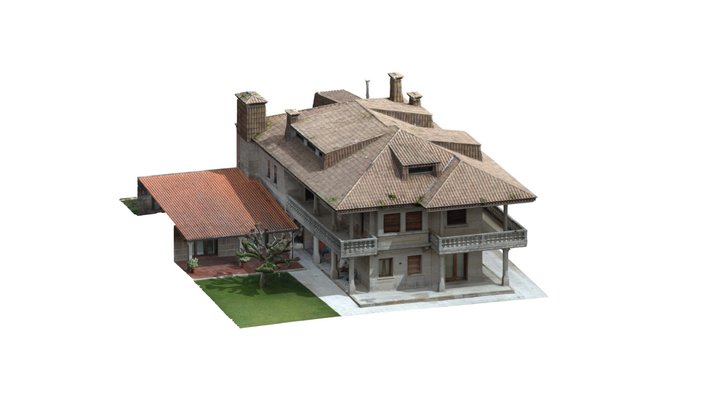 Fotogrametría de vivienda 3D Model