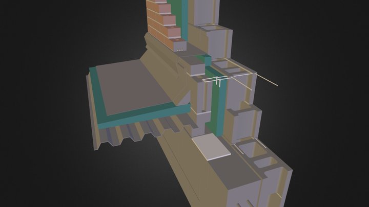cerramiento tradicional 03.dae 3D Model