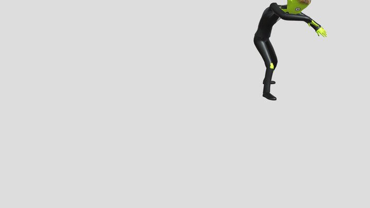 Walking Animation of Evil Zombie 3D Model