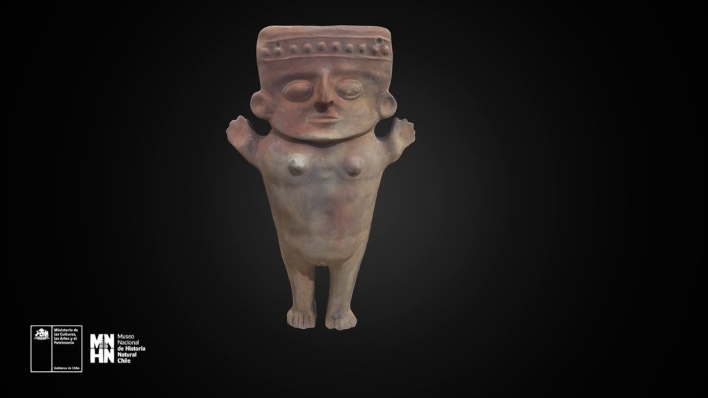 Figura antropomorfa femenina Chancay