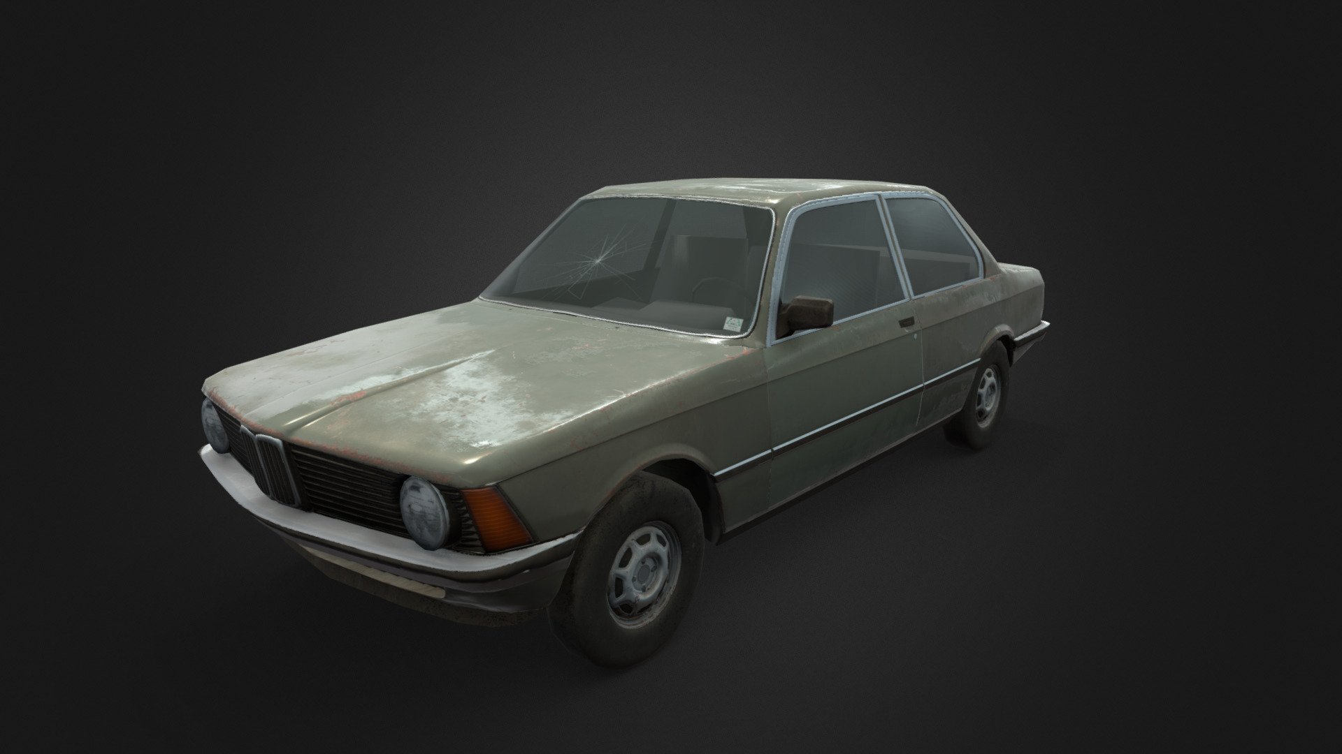 Bmw e21 3d model