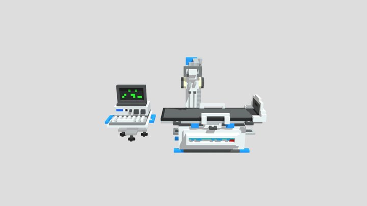 Voxel University Kit: X-Ray Machine 3D Model