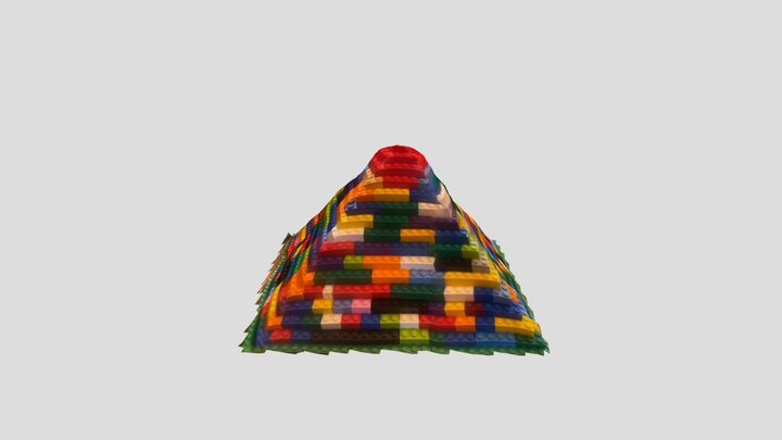 Lego pyramid scan 3D Model