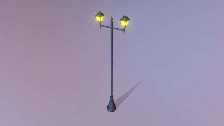 Street Lamp 3D Model
