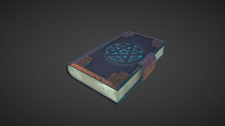 Spellbook 3D Model