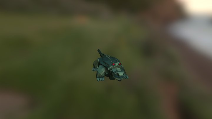 Cocodrile 3D Model