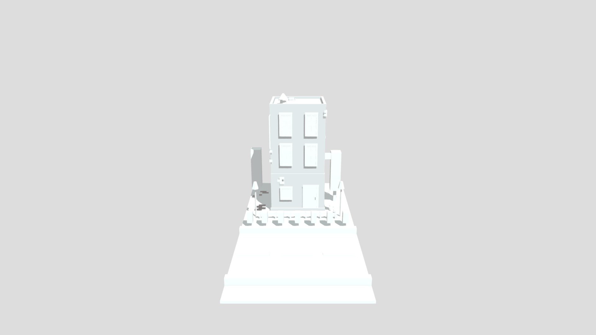 Low-poly Building