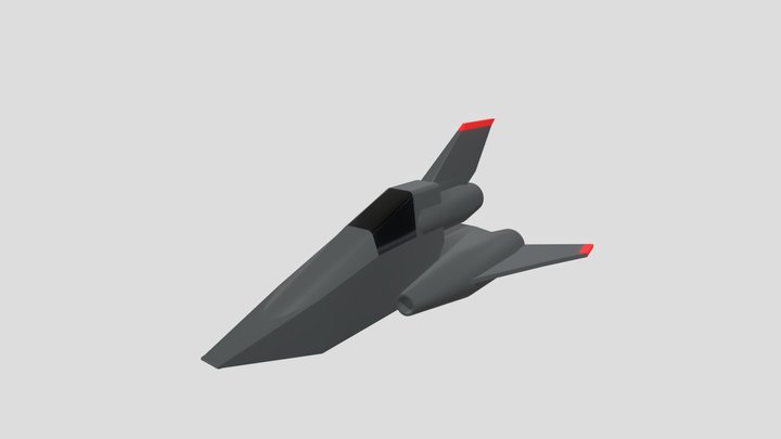 TX-1 Space Ship 3D Model