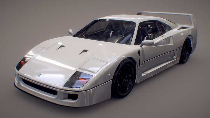 Ferrari f40 3D Model