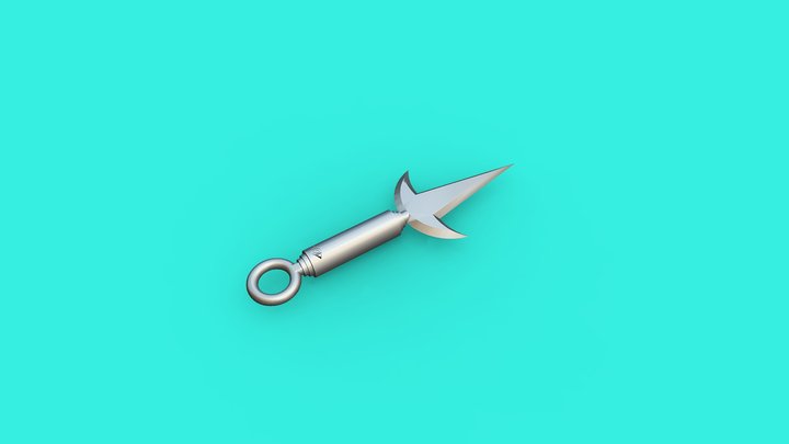Minato Kunai 3D Model
