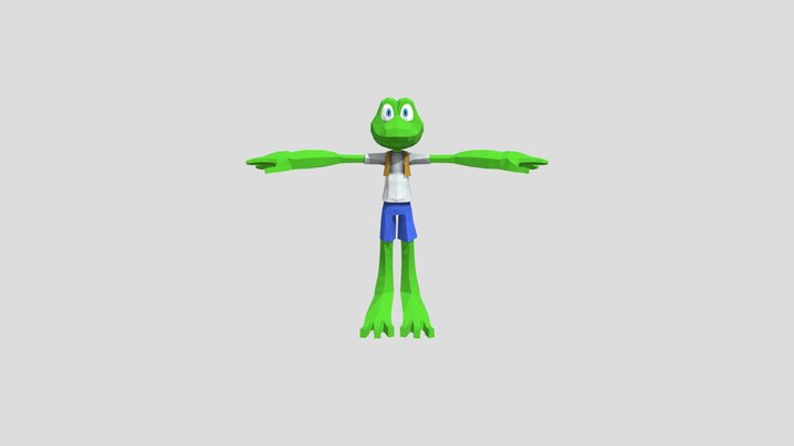 Frogger 3D models - Sketchfab