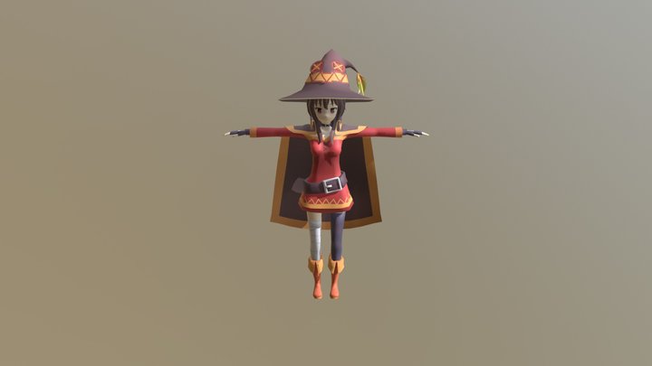 Megumin 3D Model