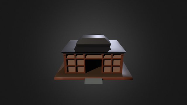 Ueno castle: Open House 3D Model