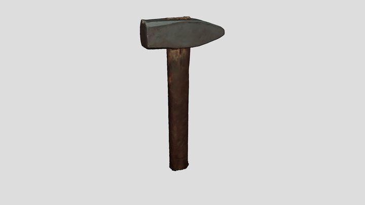 Old time Hammer 3D Model