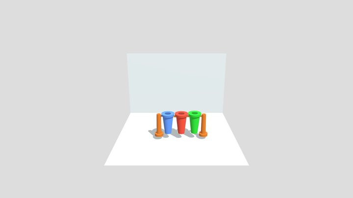 Trash can 3D Model