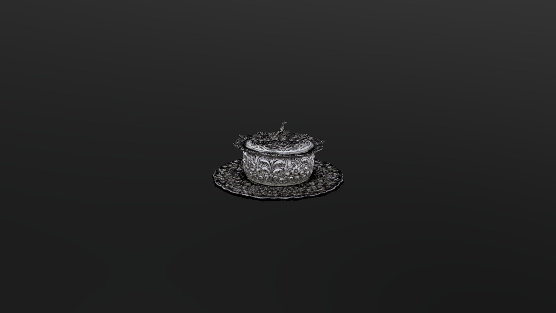 Silver Butter Box