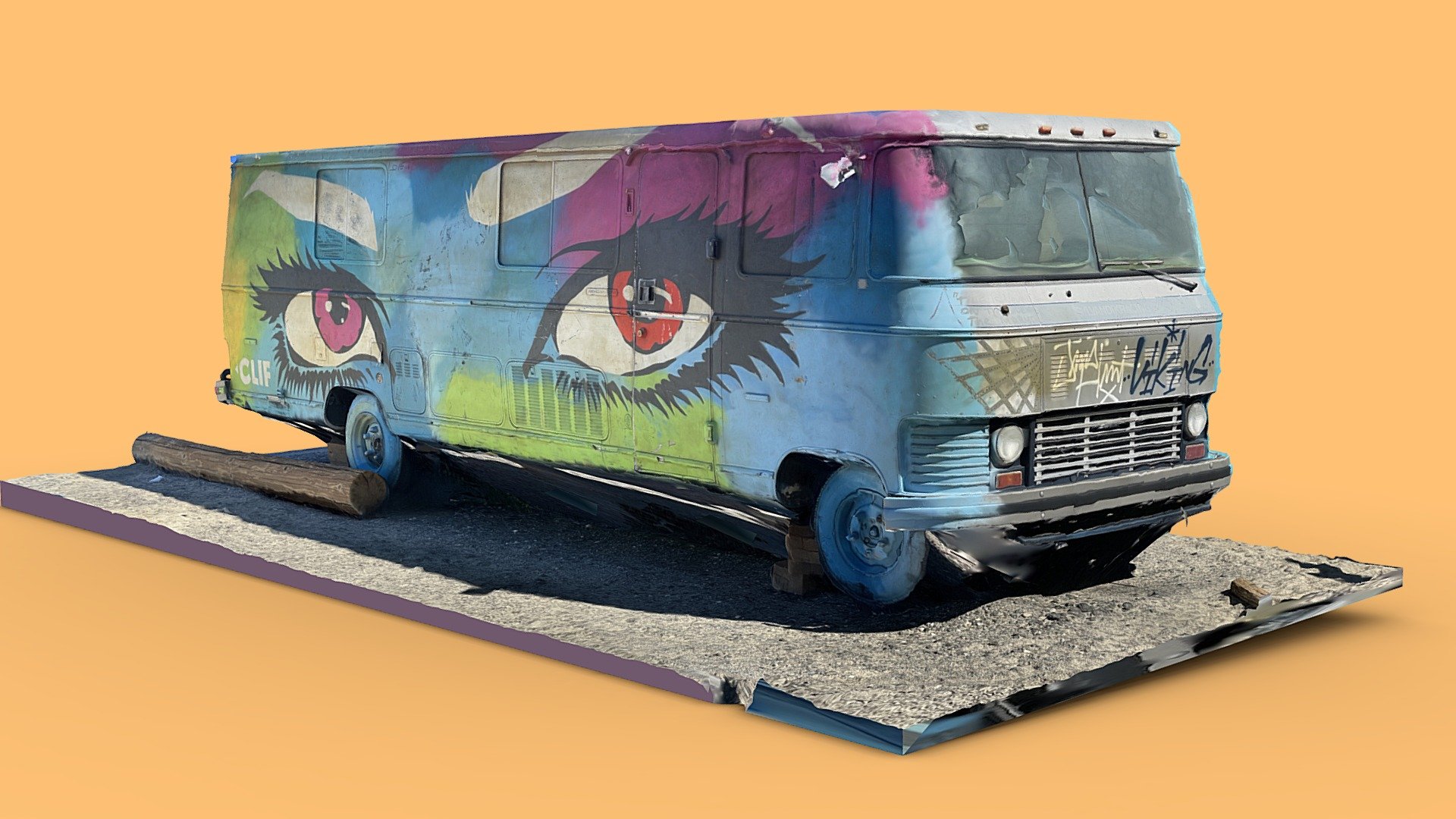 Street art RV