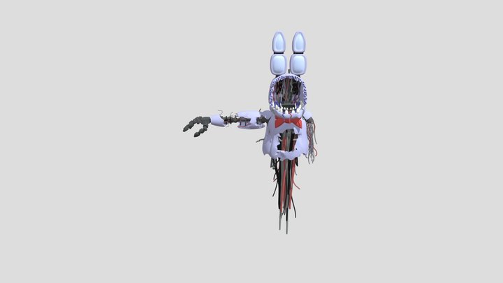 Shattered bonnie fnaf 2 variacion 1 3D Model