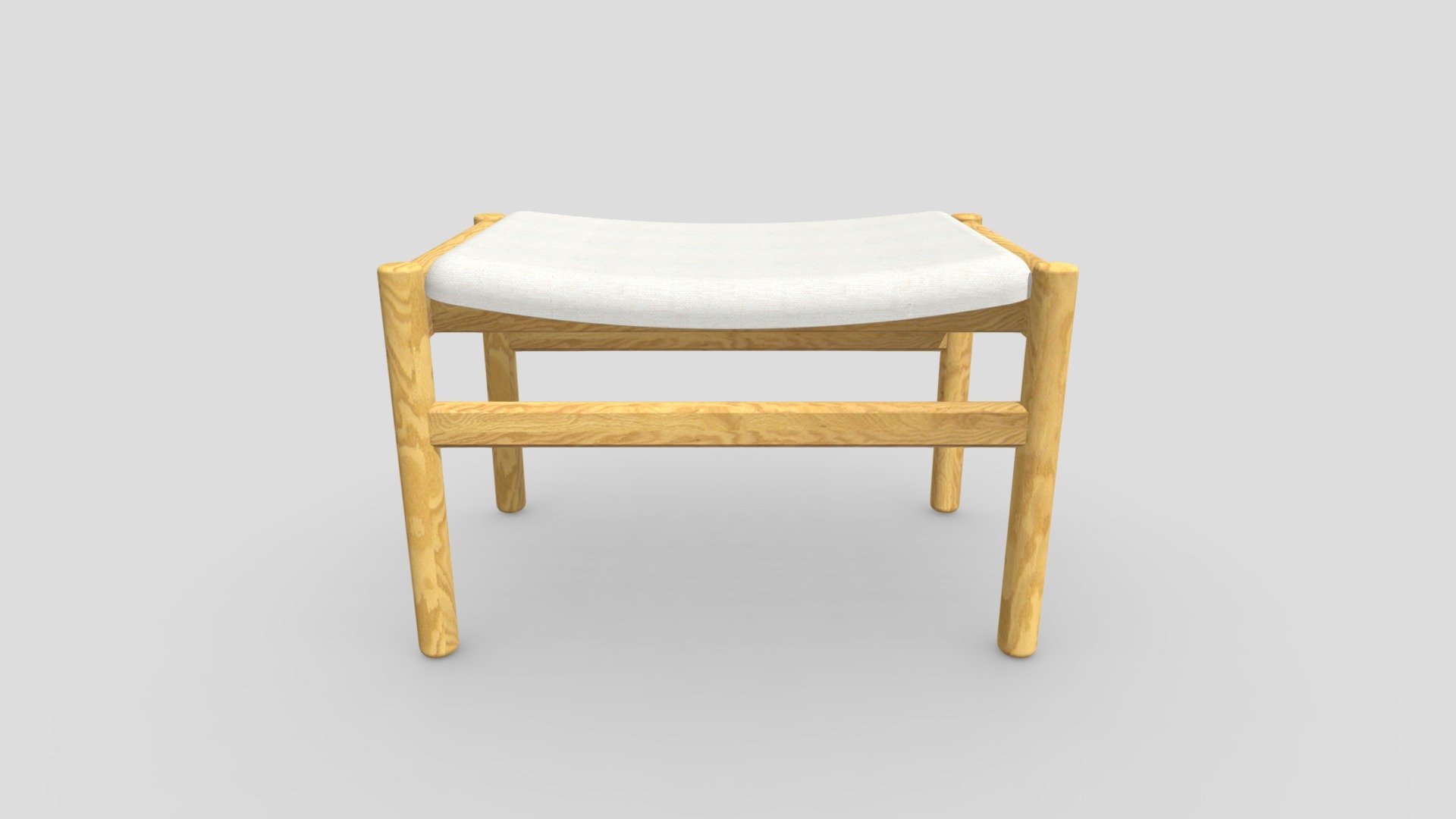 C-03 オットマン OAK — Sketchfab embed 3D viewer