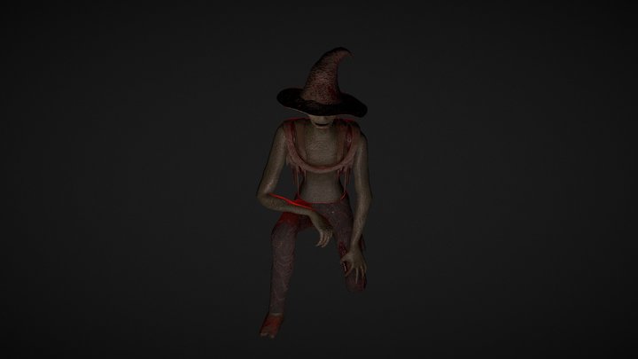 Necromancer (Posed) 3D Model