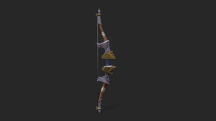 Soilder's Bow (TLoZ: Breath of the Wild) 3D Model