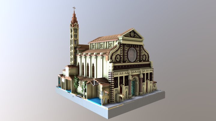 La Chiesa di Santa Maria Novella 3D Model