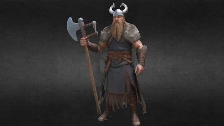 viking(grimvar) 3D Model