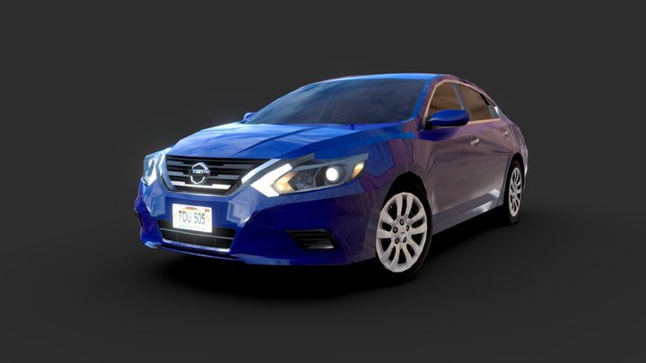 2016 Nissan Altima 3D Model