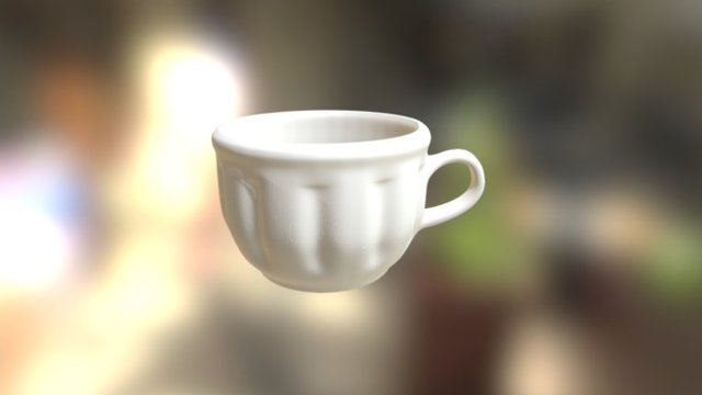 Coffee Cup (Embossed) 3D Model