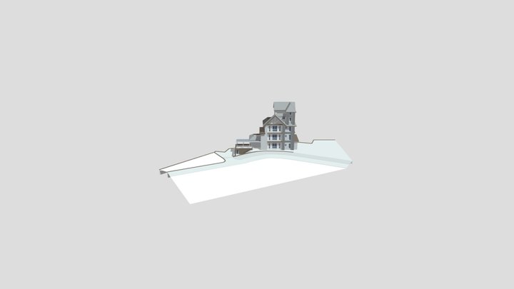 B 3D Model