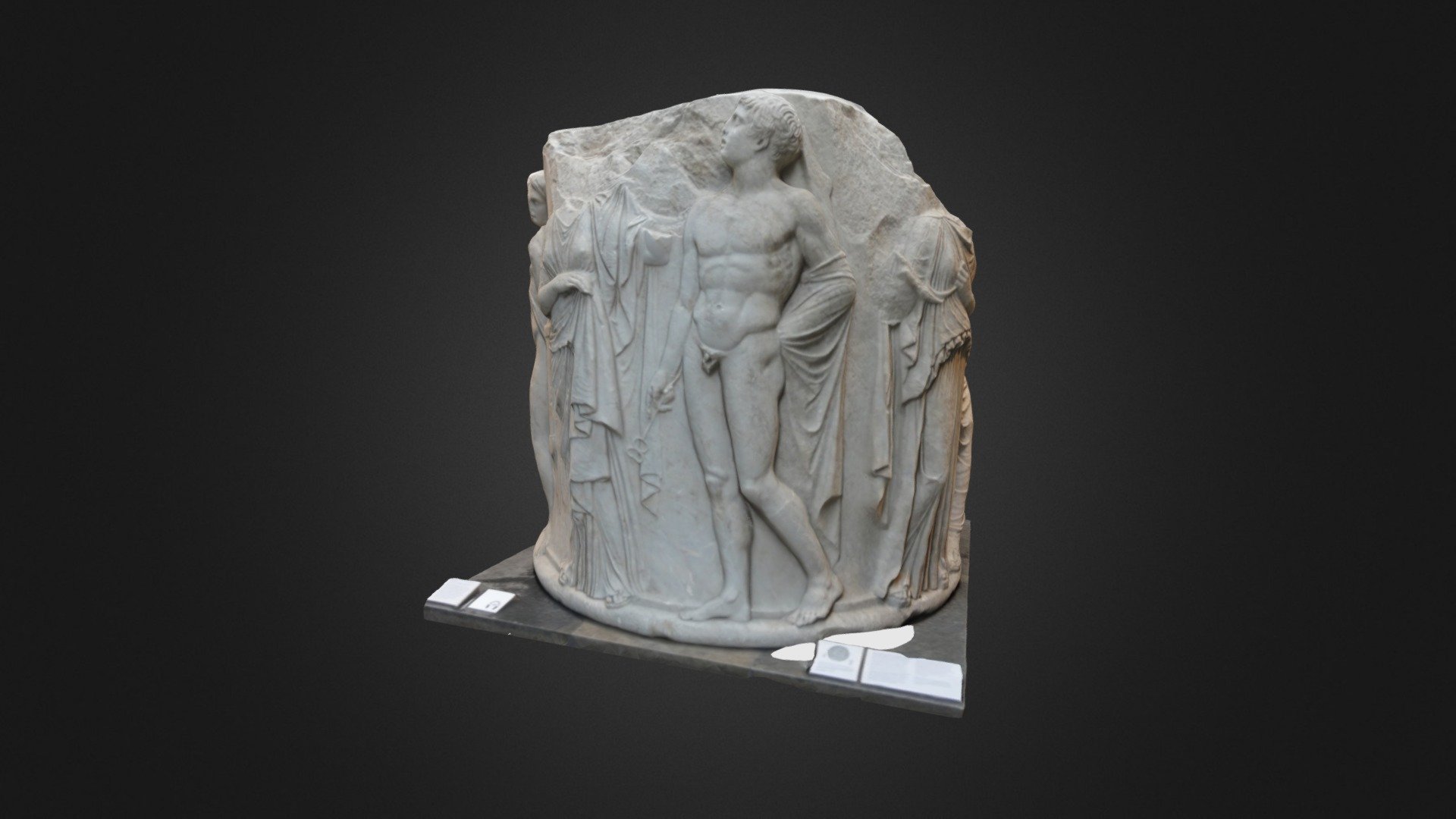 Marble column drum, Temple of Artemis at Ephesos