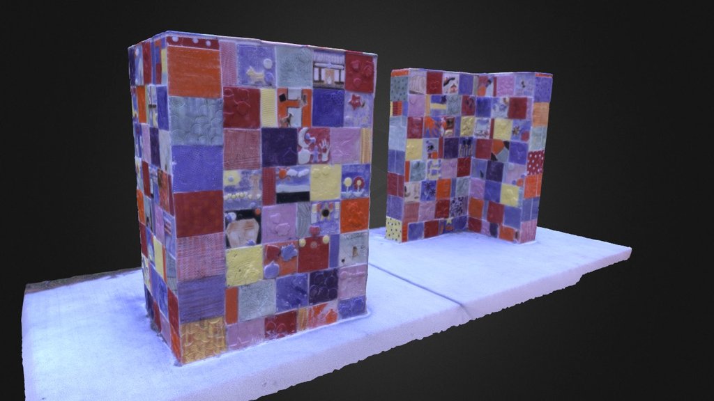 Community art on the B-line Trail - 3D model by Alex Elvis Badillo ...