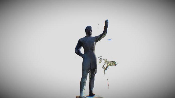 Petőfi szobor - Ózd 2024.05.29. (Béta) 3D Model