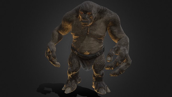 Troll-face-3d-model 3D models - Sketchfab