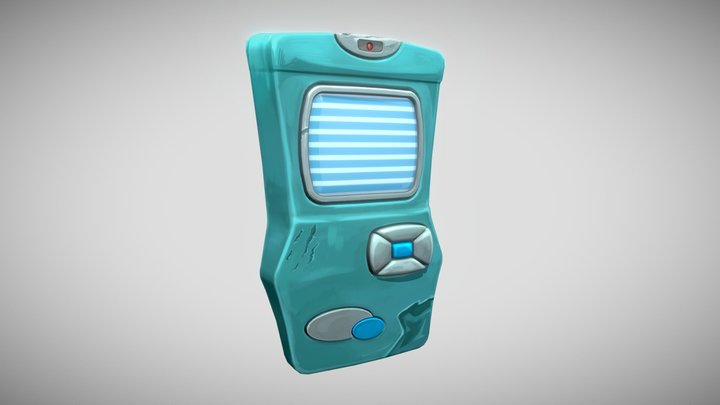 Kimmunicator - Hand Painted FanArt (Denizin Art) 3D Model