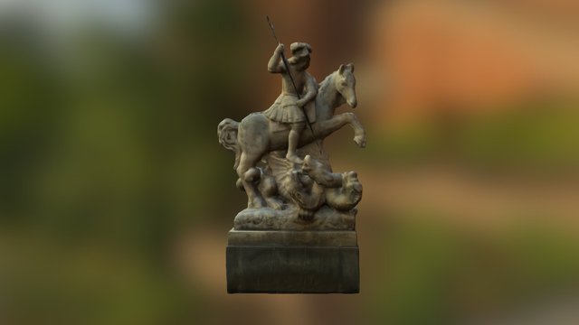 Fontána sv. Juraja (St. George Fountain) 3D Model