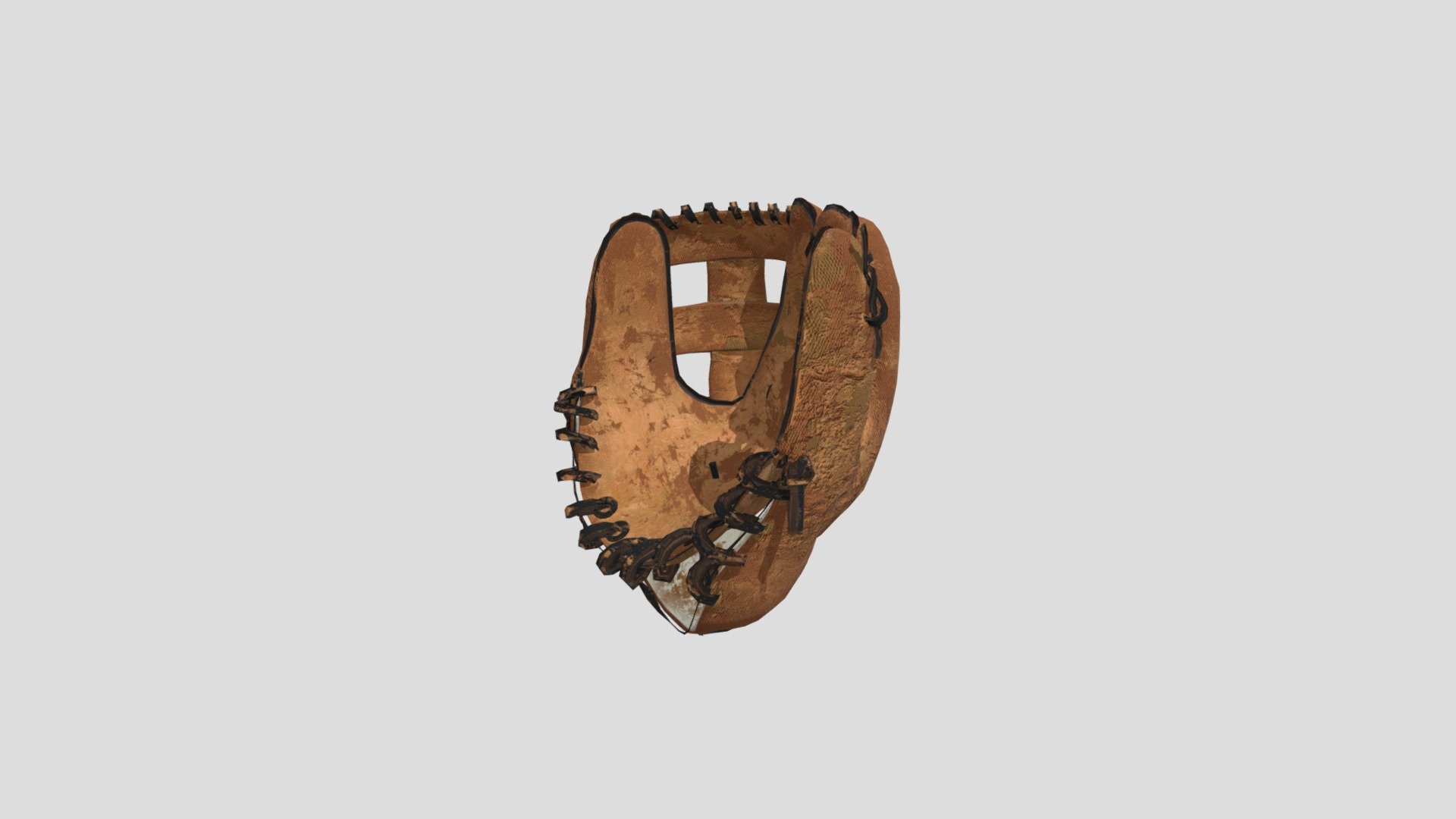Dirty mud glove