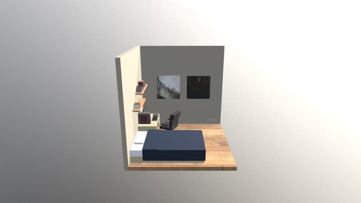 Iso Room Gamer Ex 3D Model