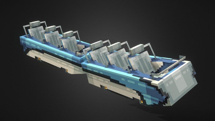 Matterhorn Bobsled 3D Model