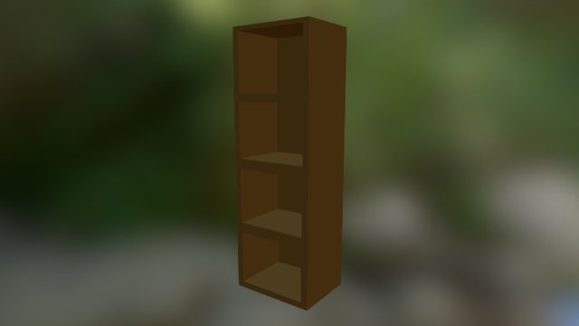 Bookcase 3D Model
