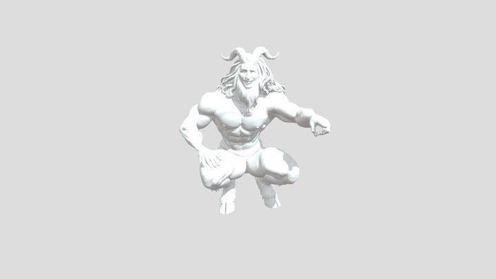 Satyr's Jest, Puck from Midsummer Night's Dream 3D Model